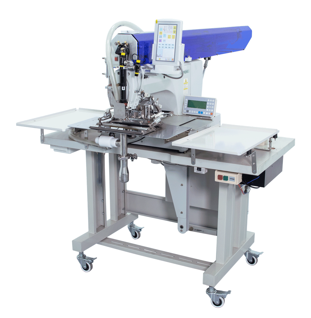 SP-2210KD-MG Semi-auto laser pocket welting machine