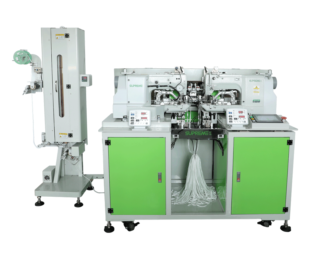 SP-F156 Automatic inner plug type rope knot bartack machine